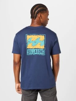 Billabong T-shirts Shirt STAMP Heren Marine / Hemelsblauw -Billabong 005ef58613346af701097a8ef71a9a86