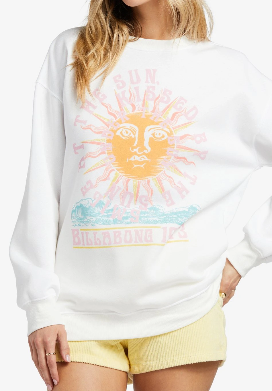 Billabong Getaway- Sweater - Salt Crystal 7 Billabong Getaway- Sweater - Salt Crystal - Afbeelding 5