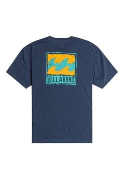 Billabong Stamp- T-Shirt Print - Blue -Billabong 0a9931e5df80453c9a1b7929f0e89542