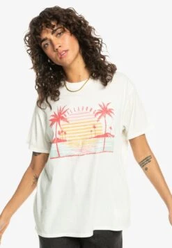 Billabong Golden Island - T-Shirt Print - Salt Crystal