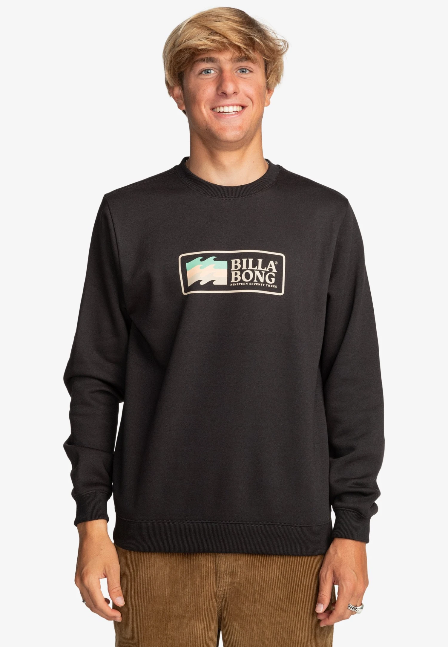 Billabong Swell- Sweater - Blk 3 Billabong Swell- Sweater - Blk