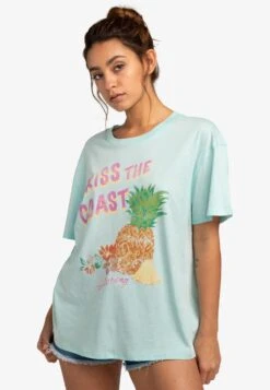 Billabong Kiss The Coast - T-Shirt Print - Lit Skies -Billabong 1388643819e343388a0fad7e86ee8903
