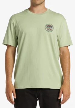 Billabong Polos- T-Shirt Print - Light Sage -Billabong 14dc0aadf4be4593b62abf773dd5f78f