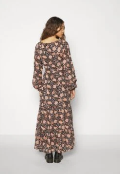 Billabong Daring Heart - Maxi-Jurk - Black Pebble -Billabong 1525f2be441f45d5a7616e3ba5f1c2e5
