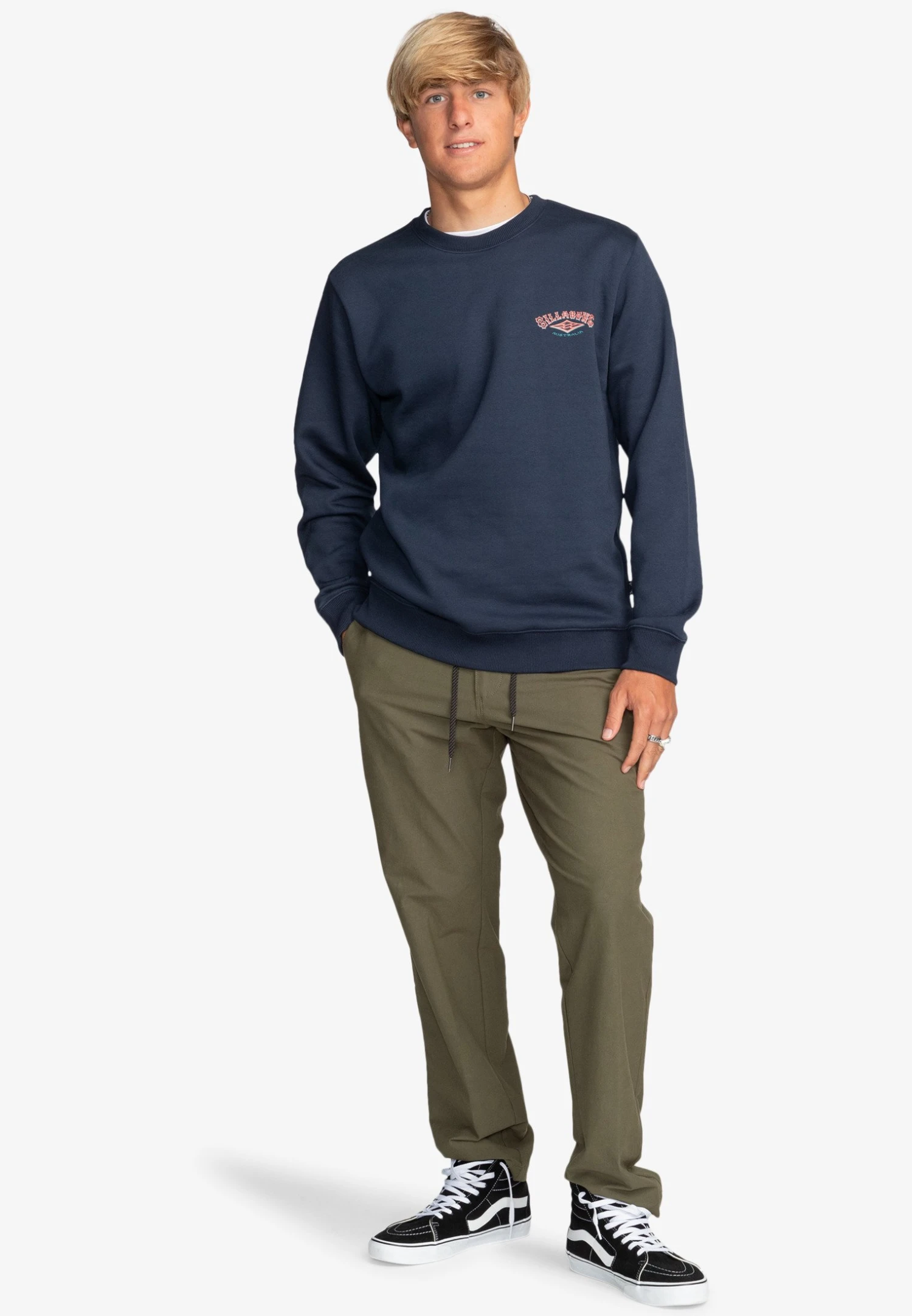 Billabong A/Div Arch- Sweater - Nvy 4 Billabong A/Div Arch- Sweater - Nvy - Afbeelding 2