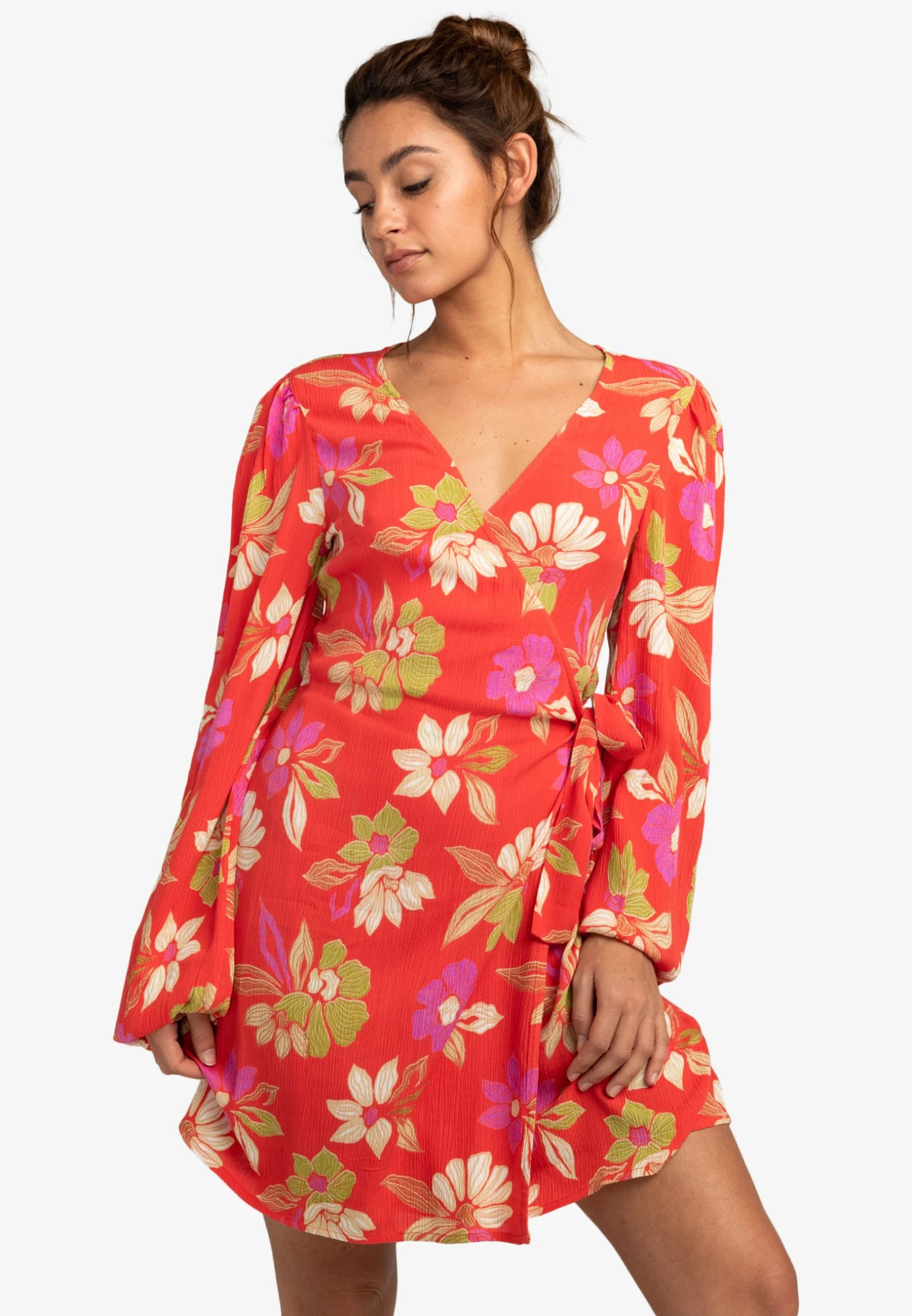 Billabong Hot Romance - Jurk - Bright Poppy 3 Billabong Hot Romance - Jurk - Bright Poppy