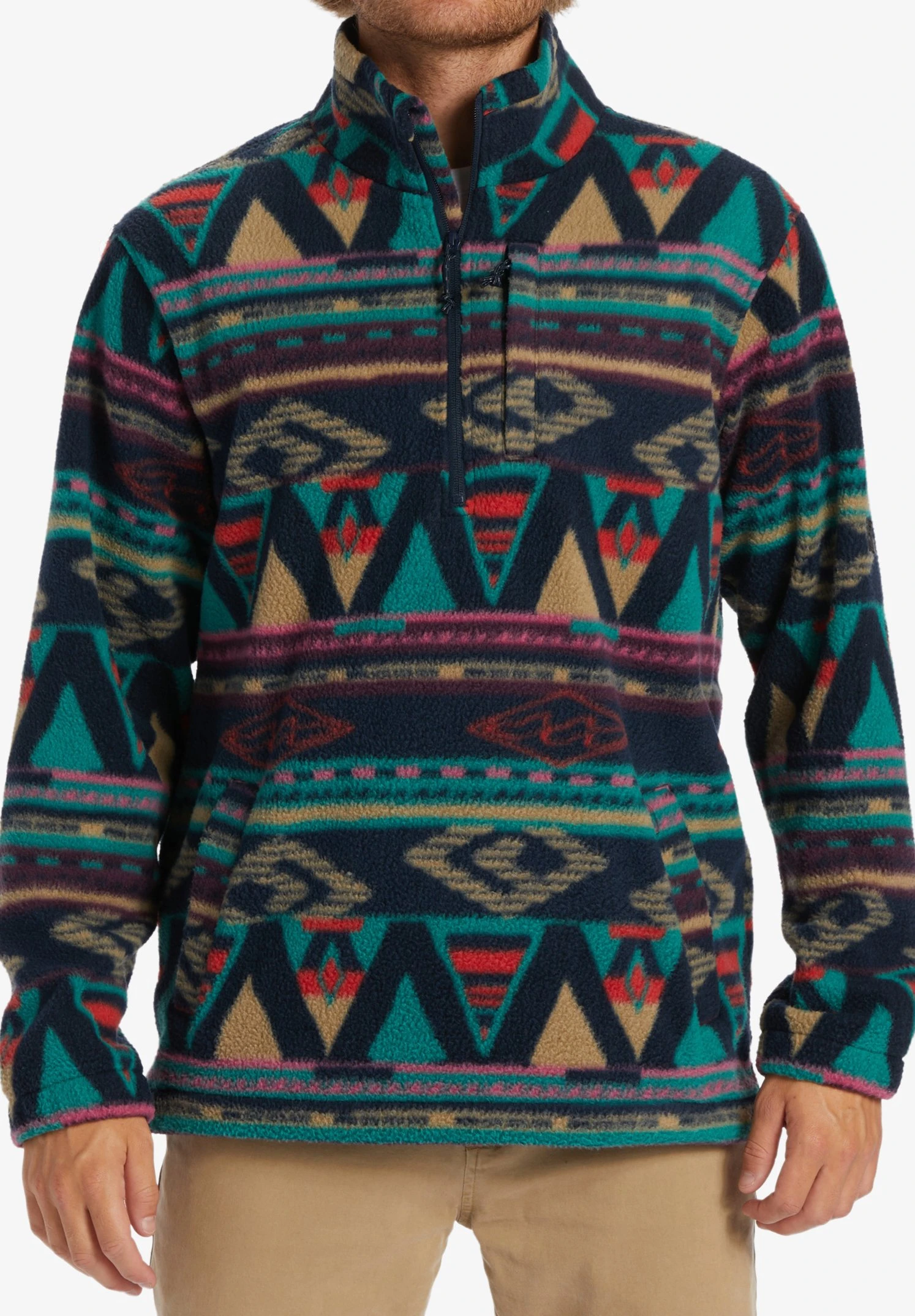 Billabong Boundary-Demi-Zip Col Montant PourAby - Fleece Trui - Nvy 3 Billabong Boundary-Demi-Zip Col Montant PourAby - Fleece Trui - Nvy