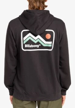 Billabong Sweater Met Rits - Washed Black