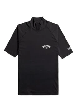 Billabong Tropic Surf - Kurzarm - Bikinitop - Black Pebble