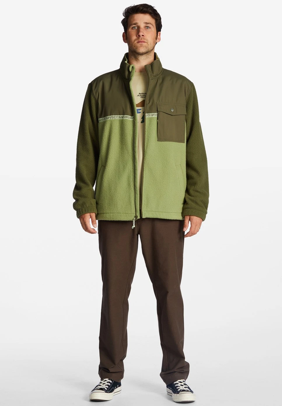 Billabong Boundary Trail For- Fleecejas - Alpine 4 Billabong Boundary Trail For- Fleecejas - Alpine - Afbeelding 2