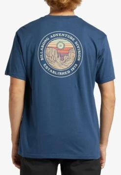 Billabong Polos- T-Shirt Print - Space Blue