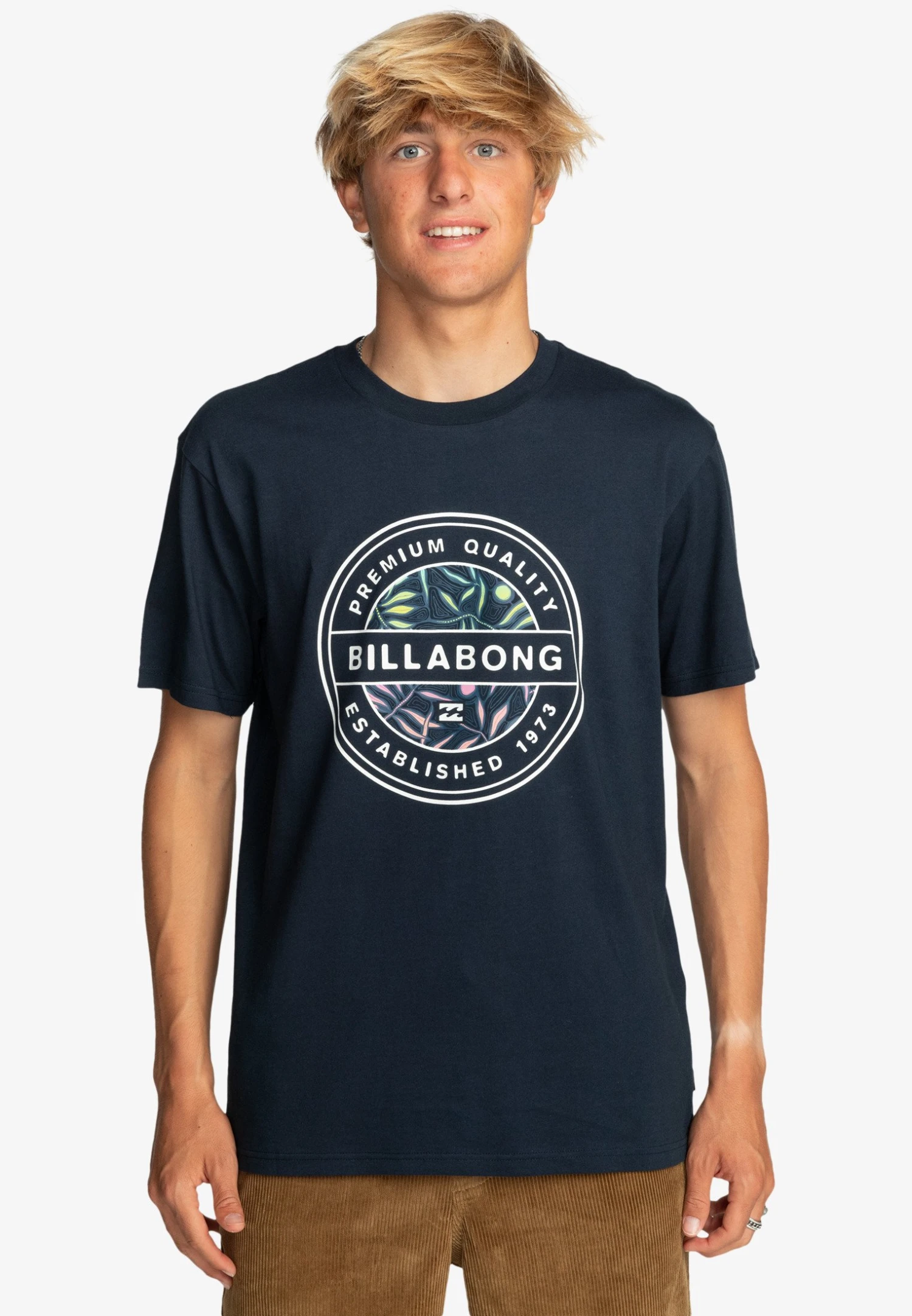 Billabong Rotor Fill- T-Shirt Print - Nvy 3 Billabong Rotor Fill- T-Shirt Print - Nvy