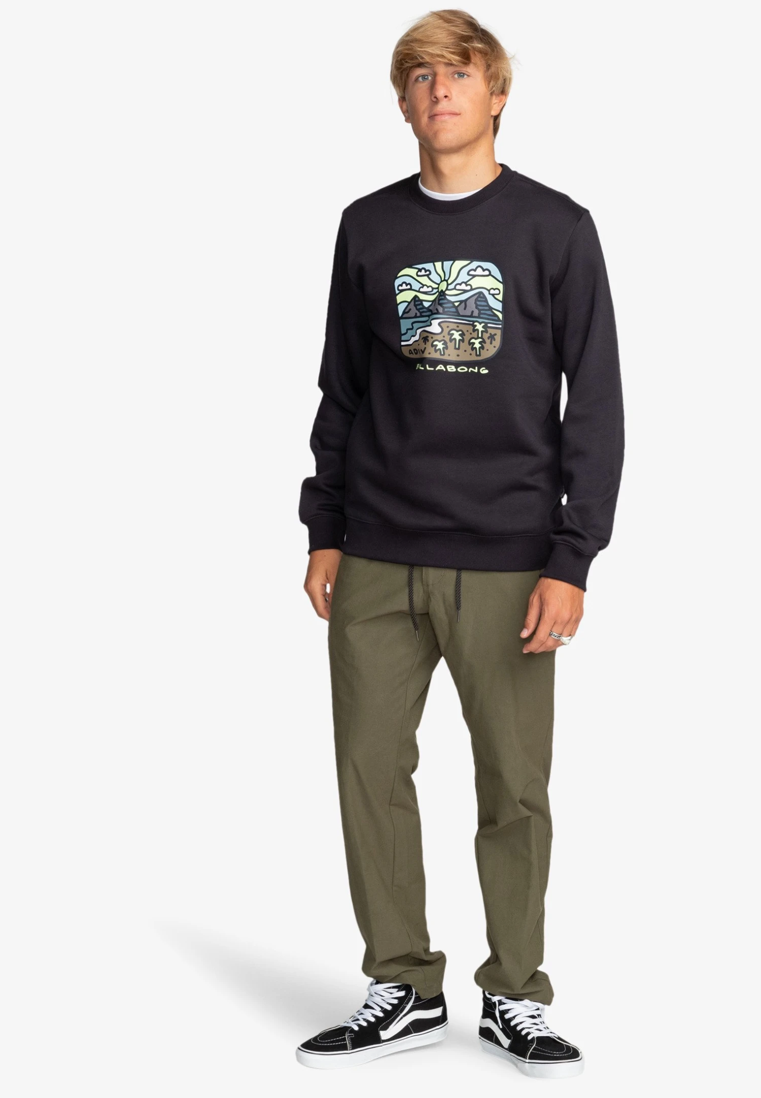 Billabong Shine - Sweater - Black 4 Billabong Shine - Sweater - Black - Afbeelding 2