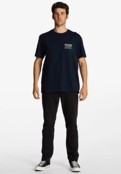 Billabong Segment - T-Shirt Print - Navy