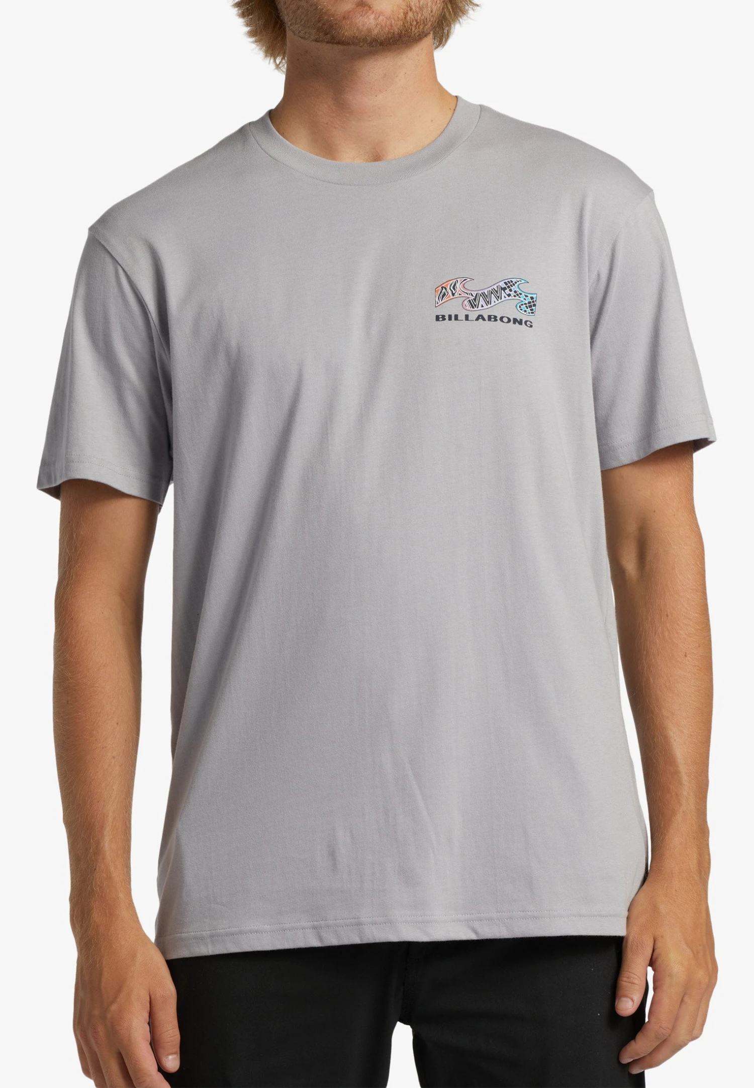 Billabong Segment - T-Shirt Print - Grey Violet 5 Billabong Segment - T-Shirt Print - Grey Violet - Afbeelding 3