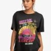 Billabong Meet Me In The Tropics - T-Shirt Print - Off Black -Billabong 359bad419d964f3aaa47a73305332092