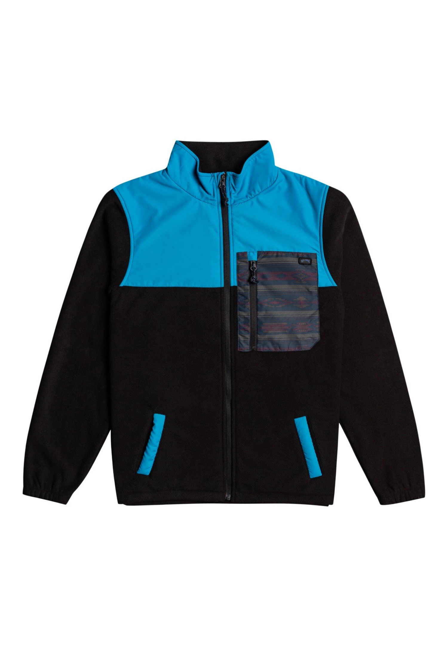 Billabong Trail Stehkragen Und Reissverschluss- Jas - Deep Blue 3 Billabong Trail Stehkragen Und Reissverschluss- Jas - Deep Blue