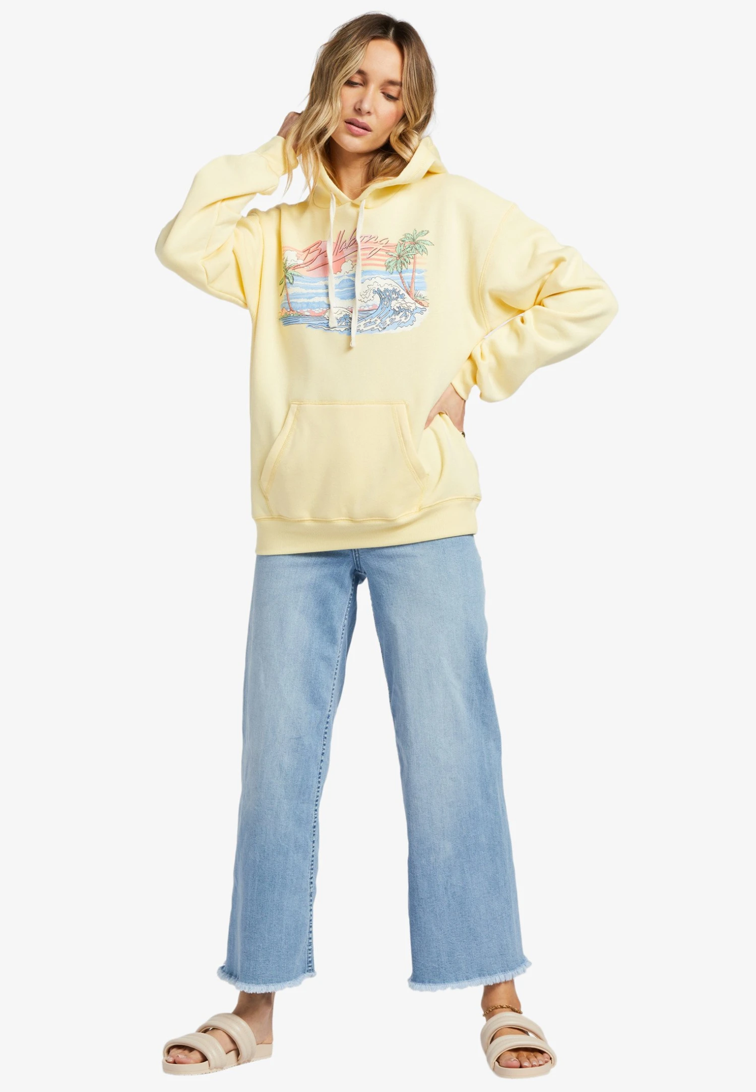 Billabong Take Me Back- Hoodie - Sunbeam 4 Billabong Take Me Back- Hoodie - Sunbeam - Afbeelding 2
