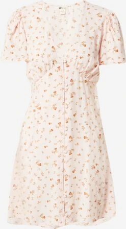 Billabong Blousejurken Blousejurk Dames Pastelroze