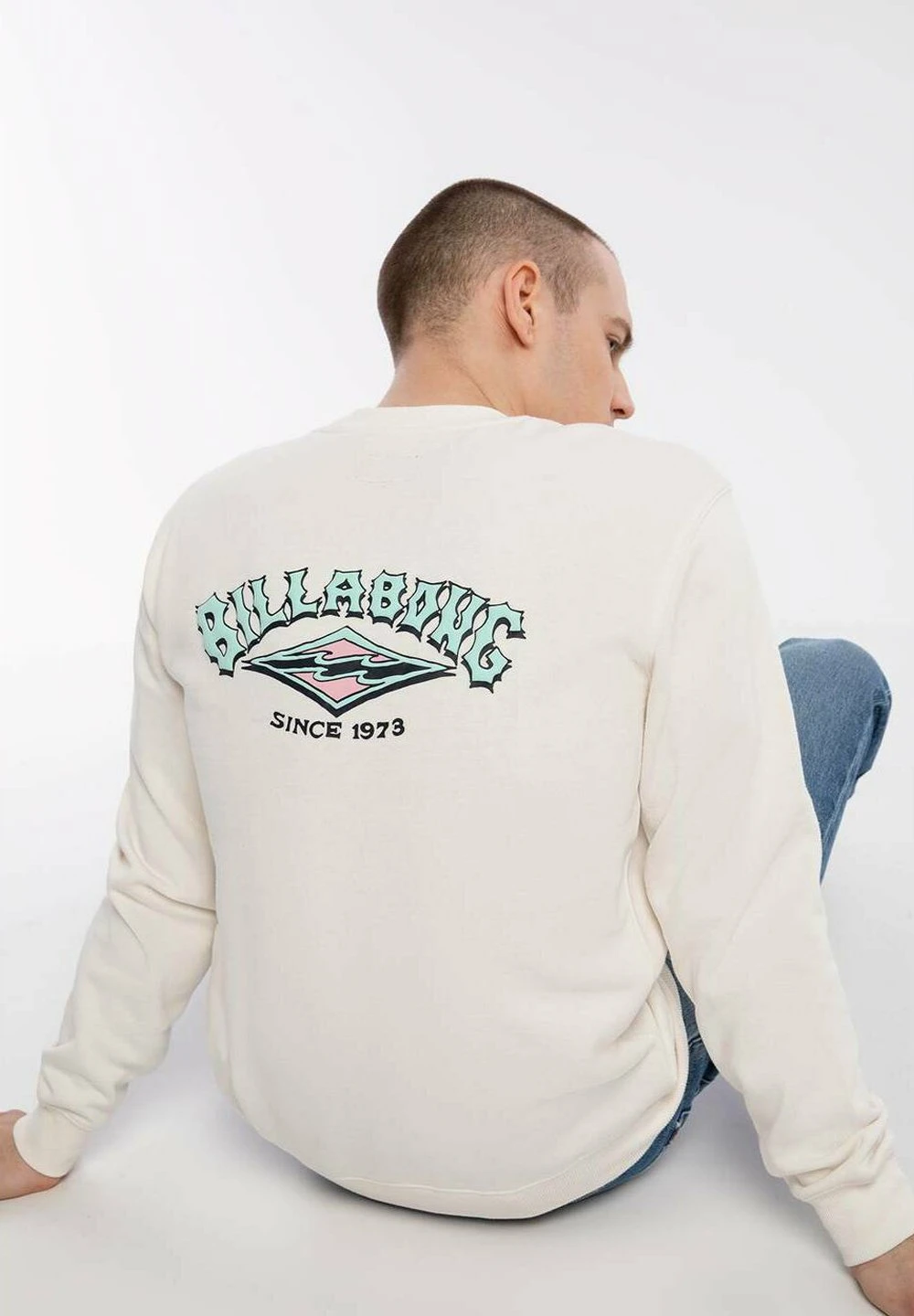 Billabong Short Sands M Otlr Ofw- Sweater - Biały 6 Billabong Short Sands M Otlr Ofw- Sweater - Biały - Afbeelding 4