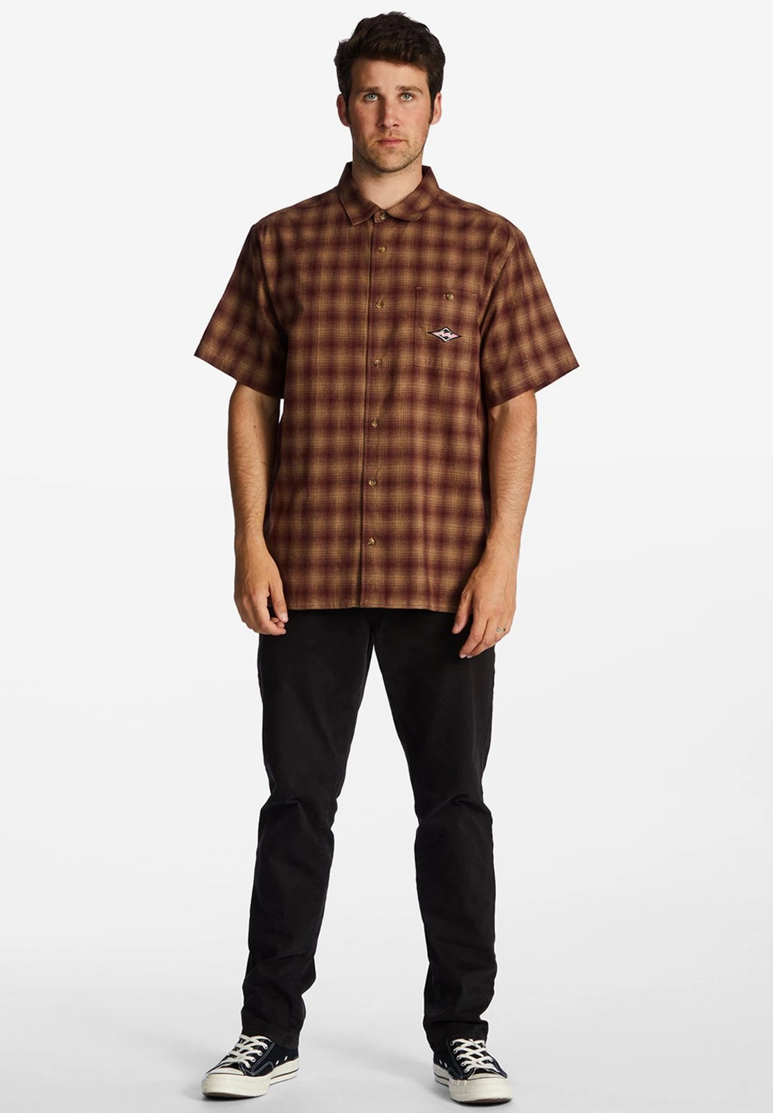 Billabong Daybreak - Kurzarmhemd Abywt00229 - Overhemd - Port 4 Billabong Daybreak - Kurzarmhemd Abywt00229 - Overhemd - Port - Afbeelding 2