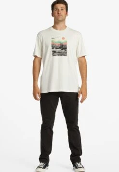 Billabong T-Shirt Print - Off White -Billabong 45134cf48a2349a487458dc250600285