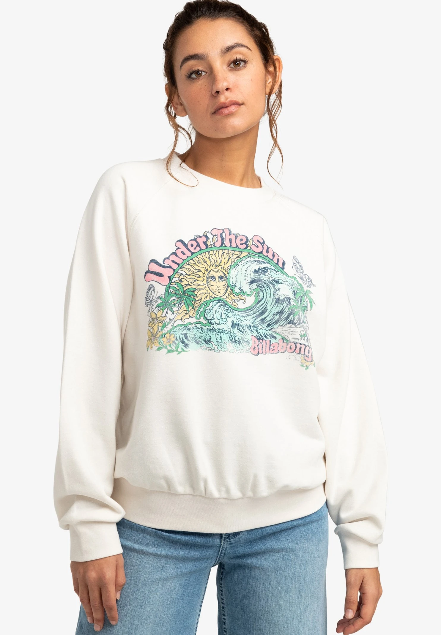 Billabong Here We Go - Sweater - Salt Crystal 3 Billabong Here We Go - Sweater - Salt Crystal