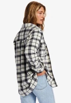 Billabong Adiv Forge - Overhemdblouse - Metallic Black -Billabong 4fc8c9b9d42a4263b83a6ca2d30918d3