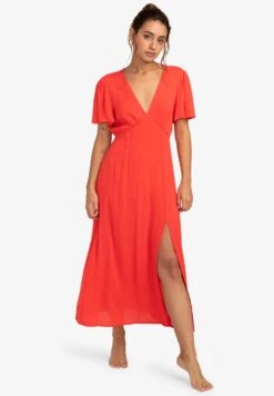 Billabong Jet Set - Maxi-Jurk - Bright Poppy