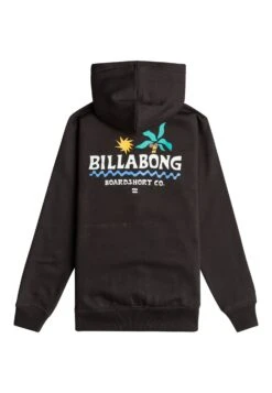 Billabong Lounge - Sweater Met Rits - Blk