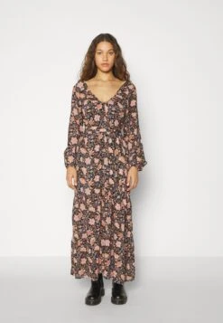 Billabong Daring Heart - Maxi-Jurk - Black Pebble -Billabong 5575d5c1e7094b17864861773ef84807