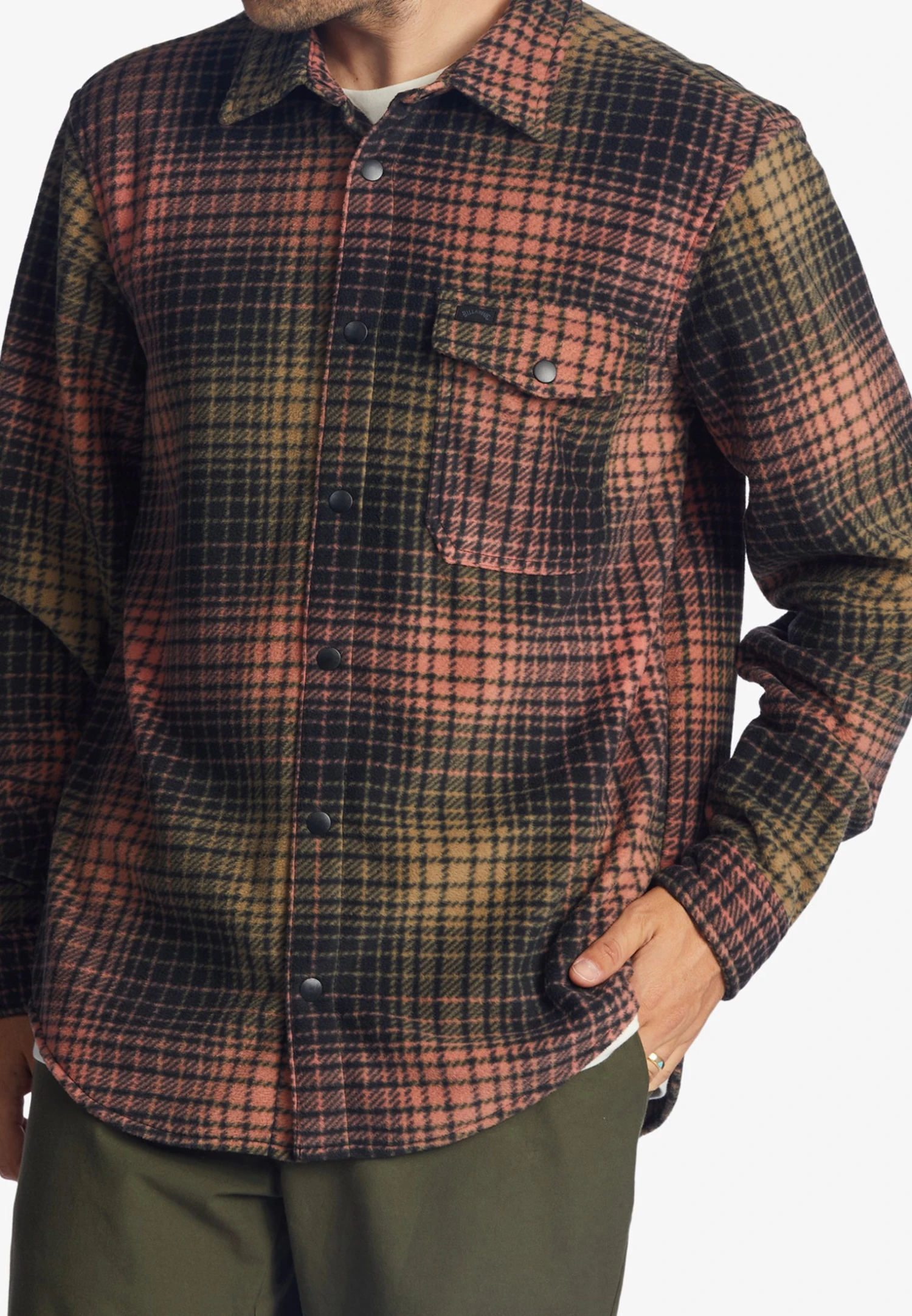 Billabong Overhemd - Coral 5 Billabong Overhemd - Coral - Afbeelding 3