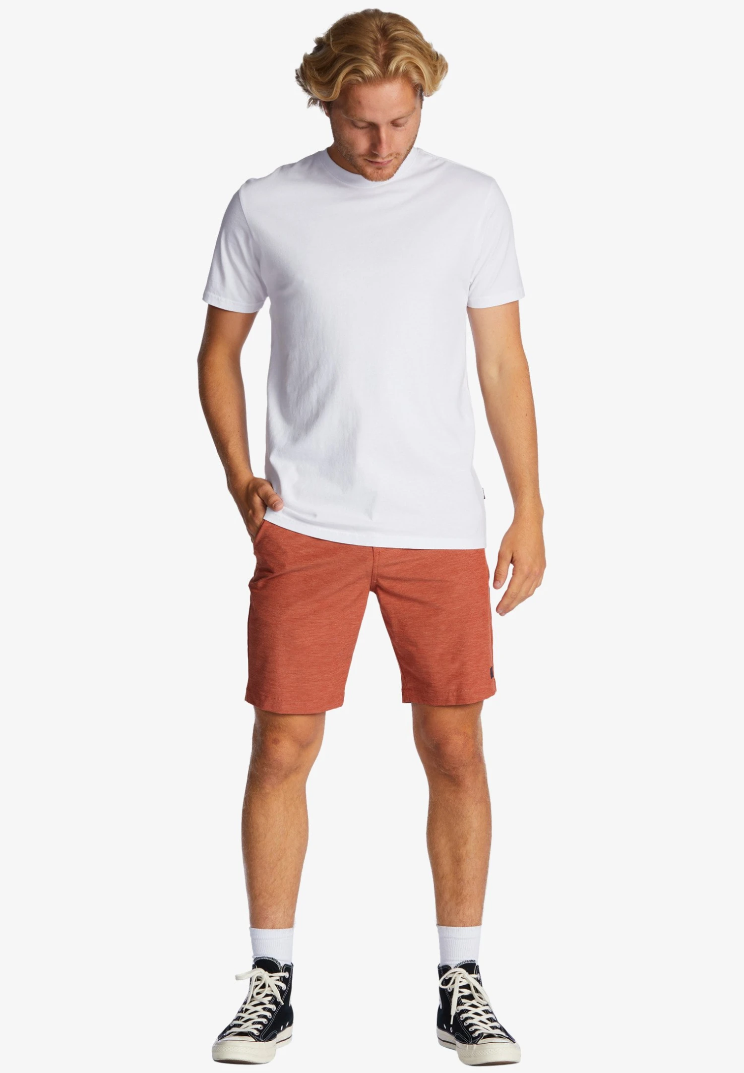 Billabong Crossfire Mid Submersible- Shorts - Red Clay 4 Billabong Crossfire Mid Submersible- Shorts - Red Clay - Afbeelding 2