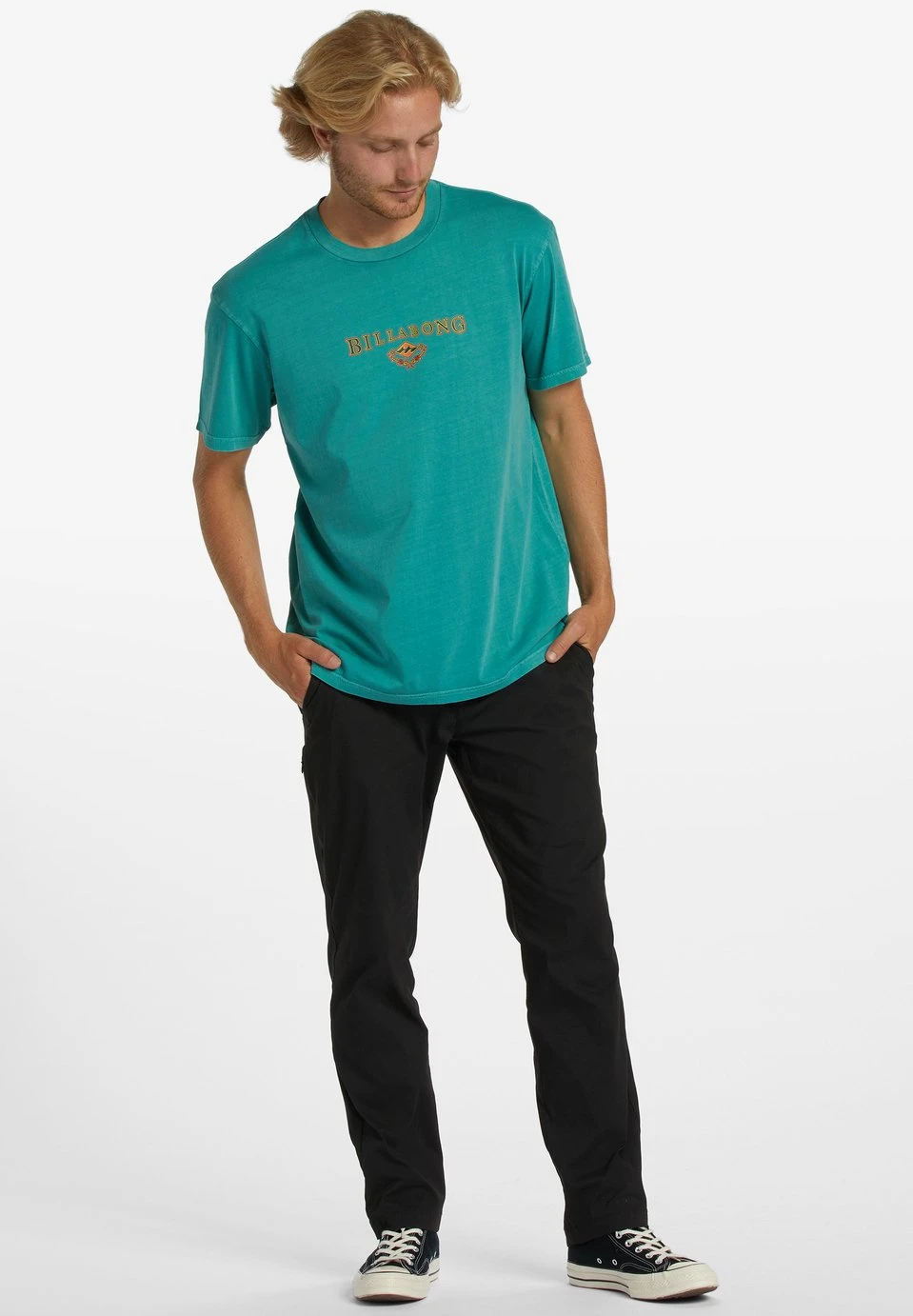 Billabong T-Shirt Print - Deep Teal 4 Billabong T-Shirt Print - Deep Teal - Afbeelding 2