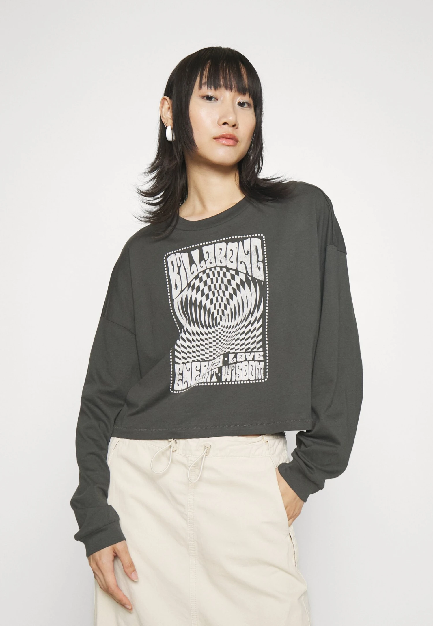 Billabong Go With Flow - Longsleeve - Off-Black 3 Billabong Go With Flow - Longsleeve - Off-Black