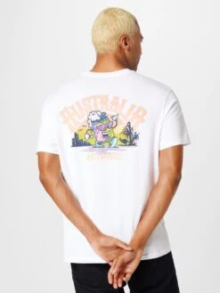 Billabong T-shirts Shirt DREAMY PLACE Heren Wit -Billabong 60e0afc3dcbedabc4cfdbb40dc7a0c9b