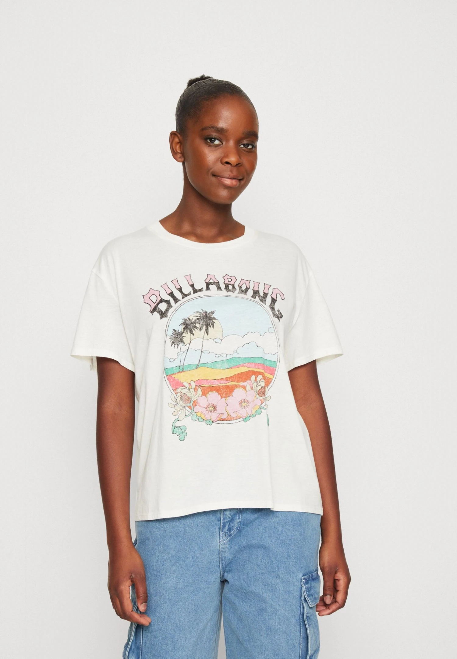 Billabong Beautiful Day - T-Shirt Print - Salt Crystal 3 Billabong Beautiful Day - T-Shirt Print - Salt Crystal
