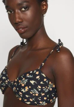 Billabong Sweet Side Knotted - Bikinitop - Black Pebble -Billabong 65d72ed1ea534777af58ec88489fde06