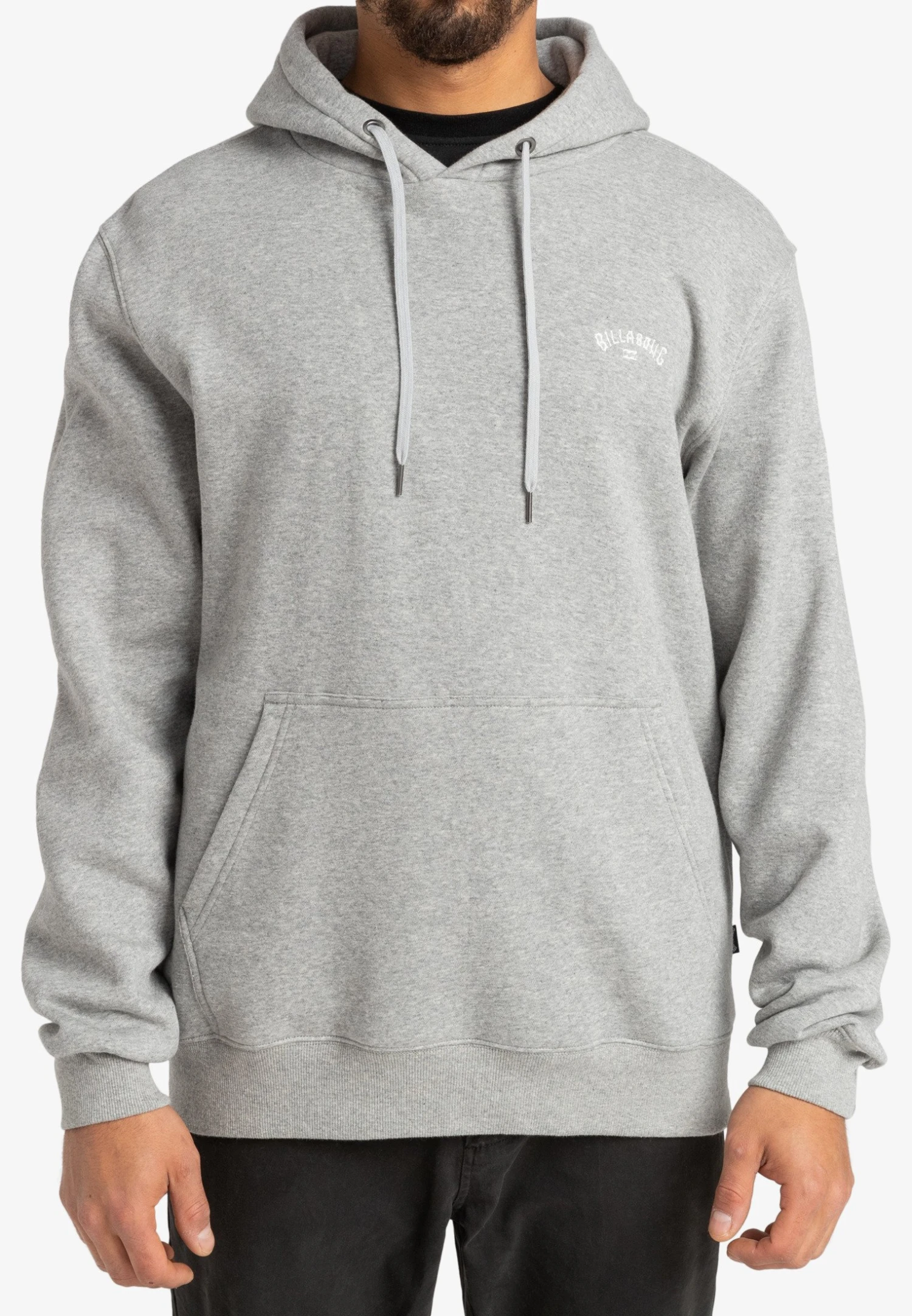 Billabong Arch Po - Sweater - Grey Heather 3 Billabong Arch Po - Sweater - Grey Heather