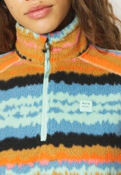 Billabong Boundary Mock - Fleece Trui - Shallow Sea -Billabong 67c6ce50137c481987f98798df2c81c7