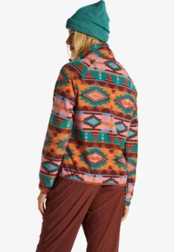 Billabong Boundary - Col Montant - Fleecejas - Brown -Billabong 683a85cc36b34fe4baa32f44ca6808b7