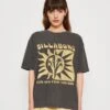 Billabong With Love From The Sun - T-Shirt Print - Off Black