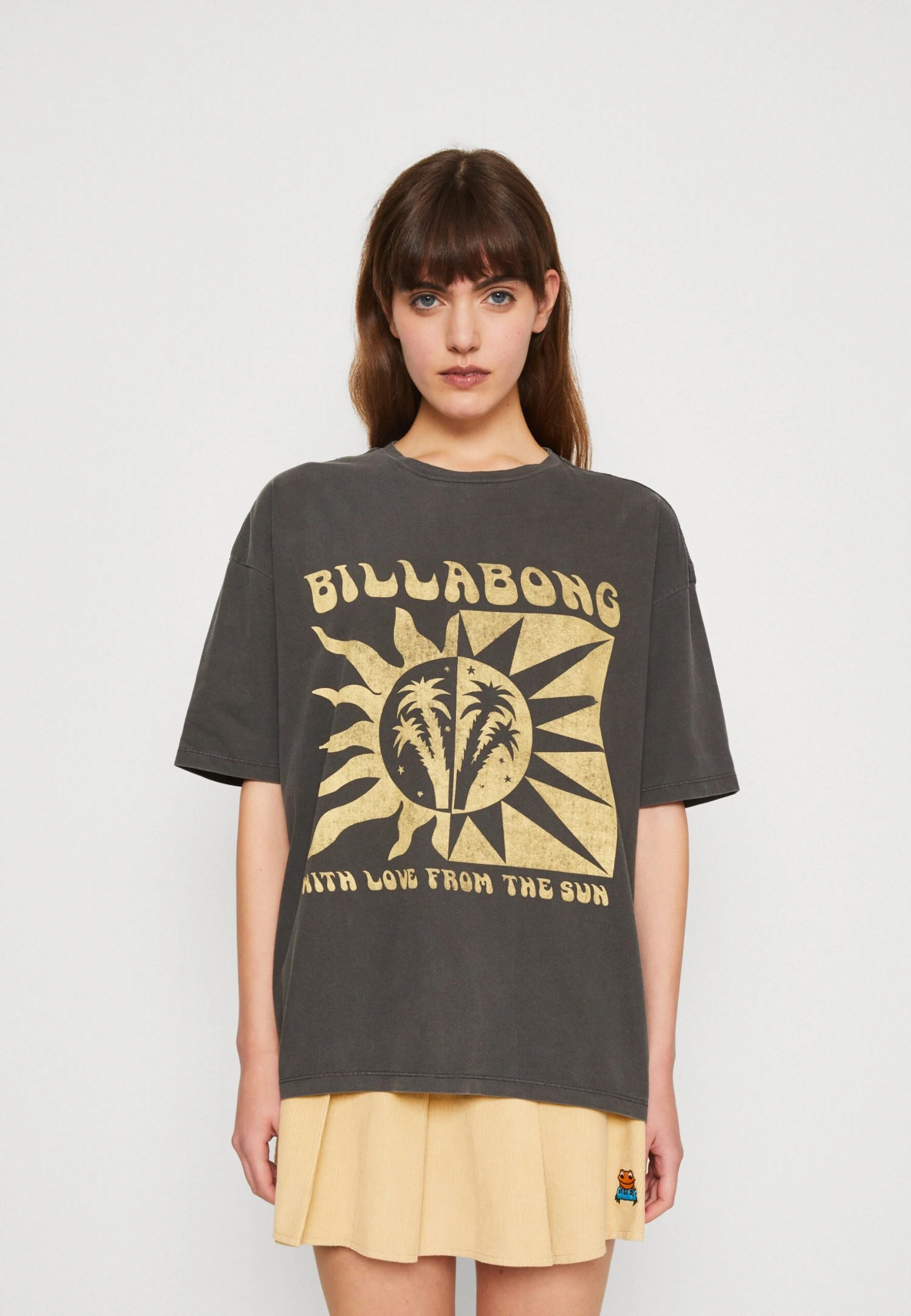 Billabong With Love From The Sun - T-Shirt Print - Off Black 3 Billabong With Love From The Sun - T-Shirt Print - Off Black
