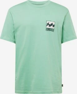 Billabong T-shirts Shirt STAMP Heren Mintgroen