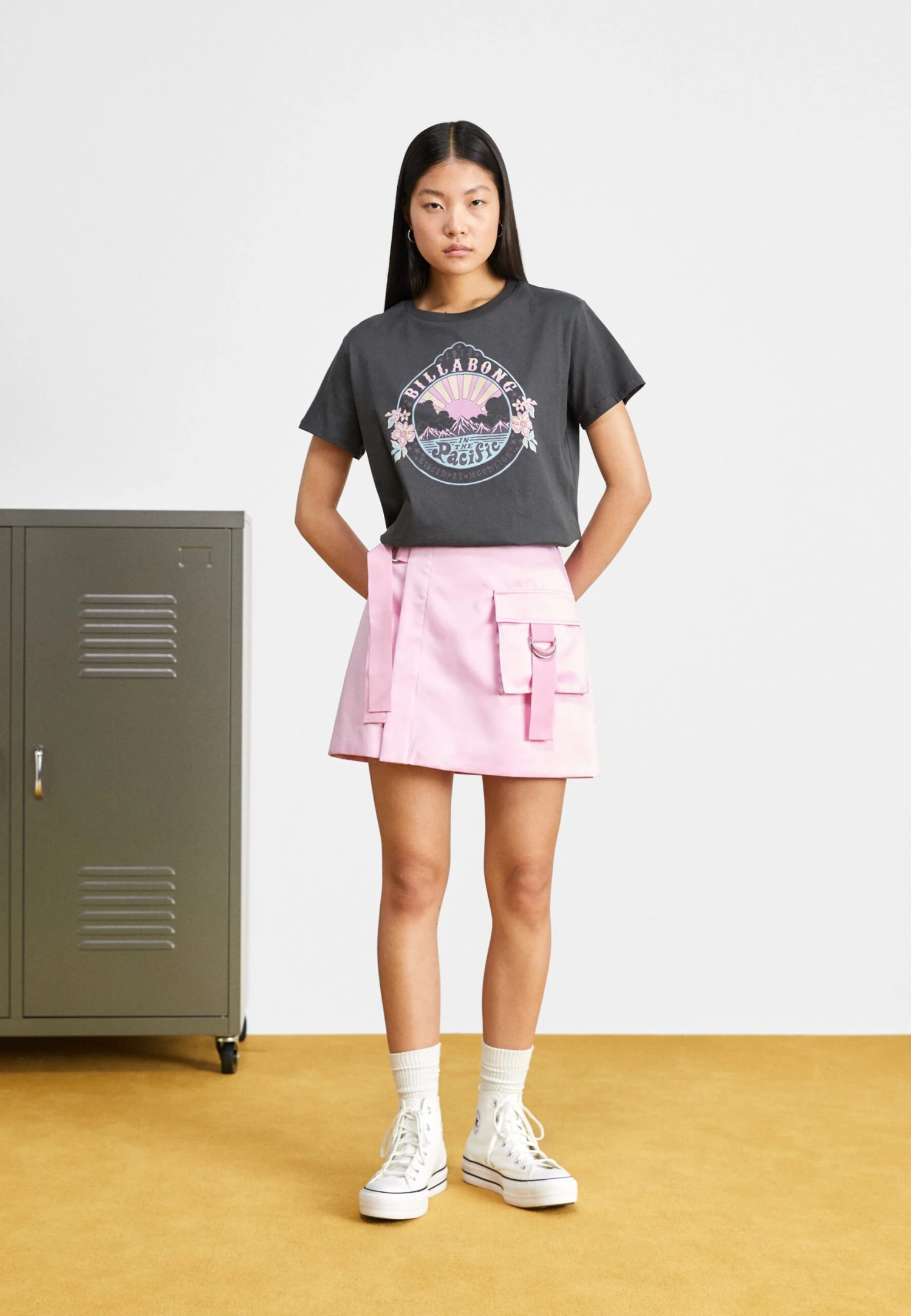 Billabong In The Pacific Tees- T-Shirt Print - Off Black 4 Billabong In The Pacific Tees- T-Shirt Print - Off Black - Afbeelding 2