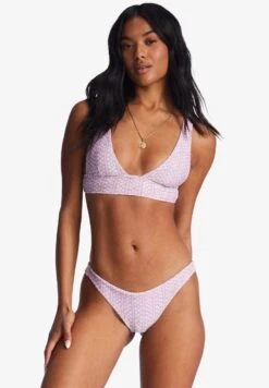 Billabong Covered In Love Tanlines Tanga - Bikinibroekje - Lilac Dream