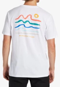 Billabong Peak - T-Shirt Print - Wht