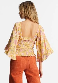 Billabong Be My BabeÀ Manches Cloche- Blouse - Golden Peach -Billabong 78c402d9143c4c9da06869ebbe726ae2
