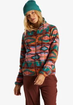Billabong Boundary - Col Montant - Fleecejas - Brown