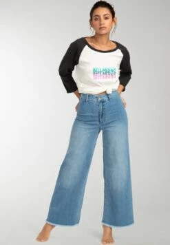 Billabong Eye Sea Sky - Raglan Mit 3/4-Ärmeln- Longsleeve - Salt Crystal -Billabong 7aa0a99cfe0945cdbf1be7547320e8a8